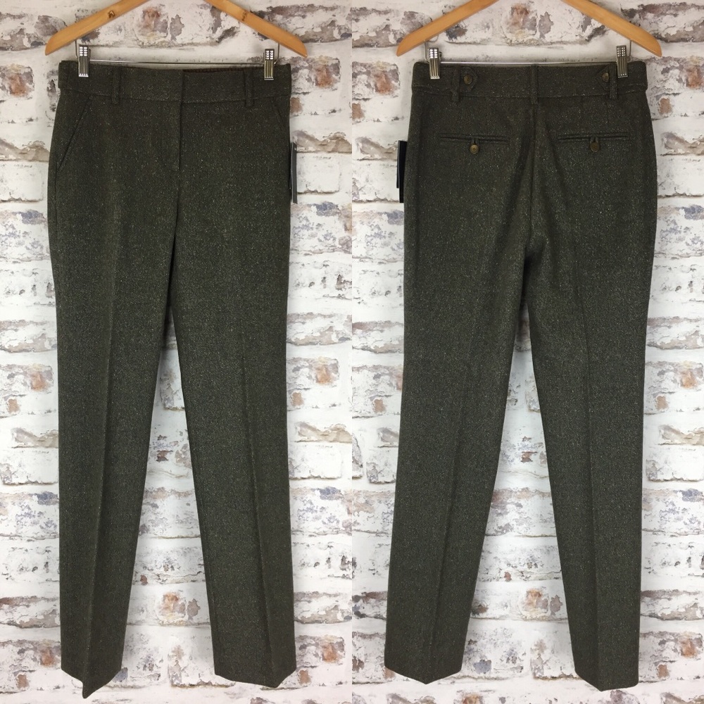 Rachel Roy Signature Wool Work Pants Slacks